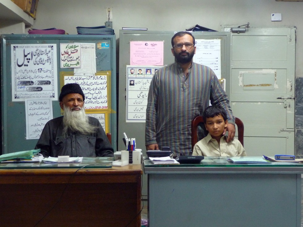 Faisal Edhi et Abdul Sattar Edhi Junior